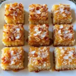 Butterscotch Coconut Magic Squares