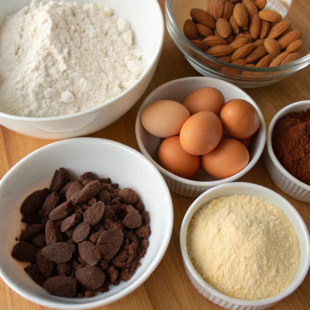 chocolate almond biscotti