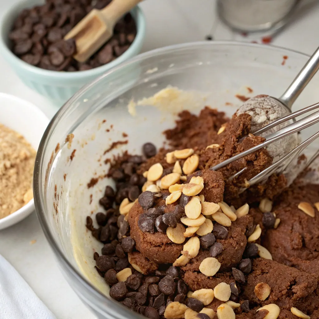 chocolate almond biscotti