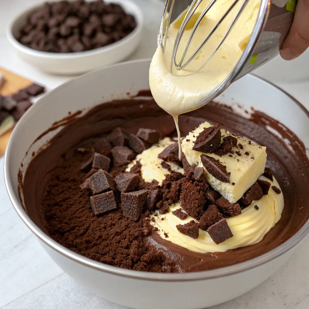 The Ultimate Chocolate Cake with Cheesecake Filling and Chocolate Ganache 10 Chocolate Cake with Cheesecake Filling and Chocolate Ganache