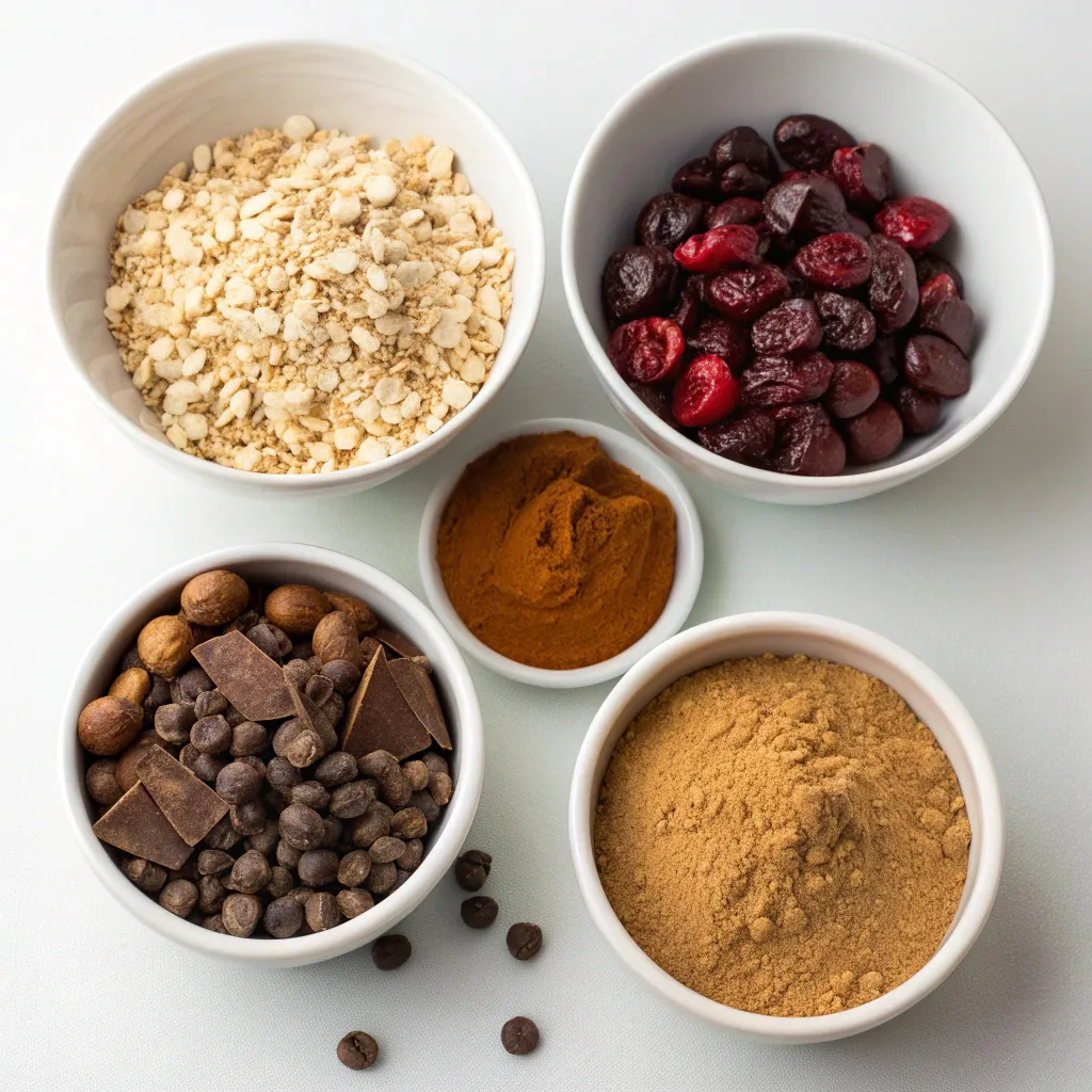 Chocolate-Cherry Protein Breakfast Bars