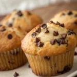 Amazing Chocolate Chip Muffins