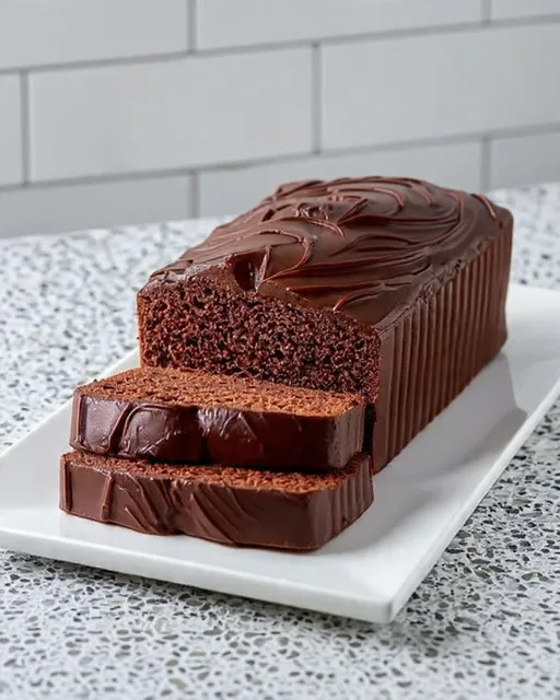Chocolate Sponge Cake Loaf