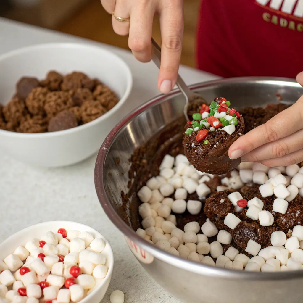 Irresistible Christmas Chocolate Rice Krispie Balls (No-Bake Holiday Treats) 10 Christmas Chocolate Rice Krispie Balls