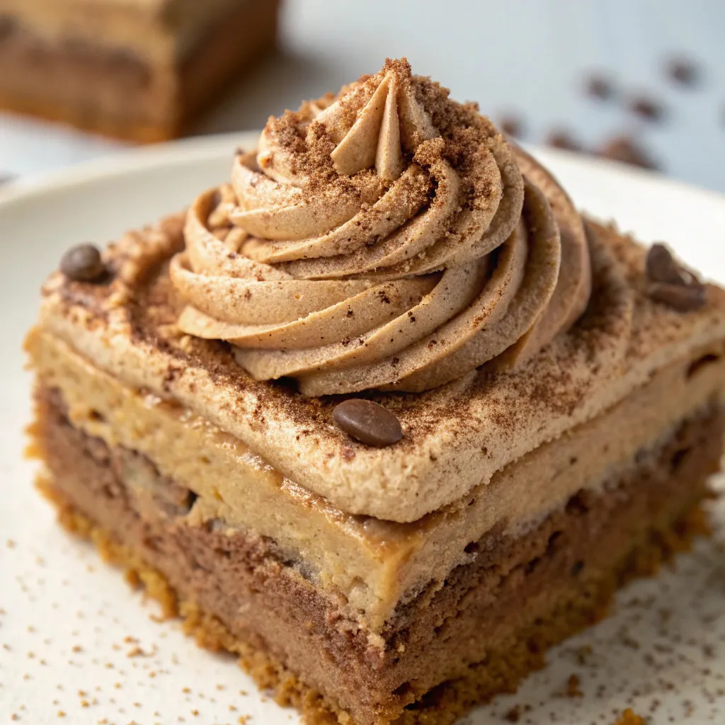 Coffee Cake with Cappuccino Frosting