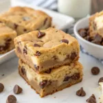 Cream Cheese Chocolate Chip Blondies