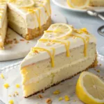 Lemon Cheesecake Cake with Cream Cheese Frosting