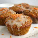 Flourless Carrot Cake Muffins – Moist, Spiced & Guilt-Free 12 Flourless Carrot Cake Muffins