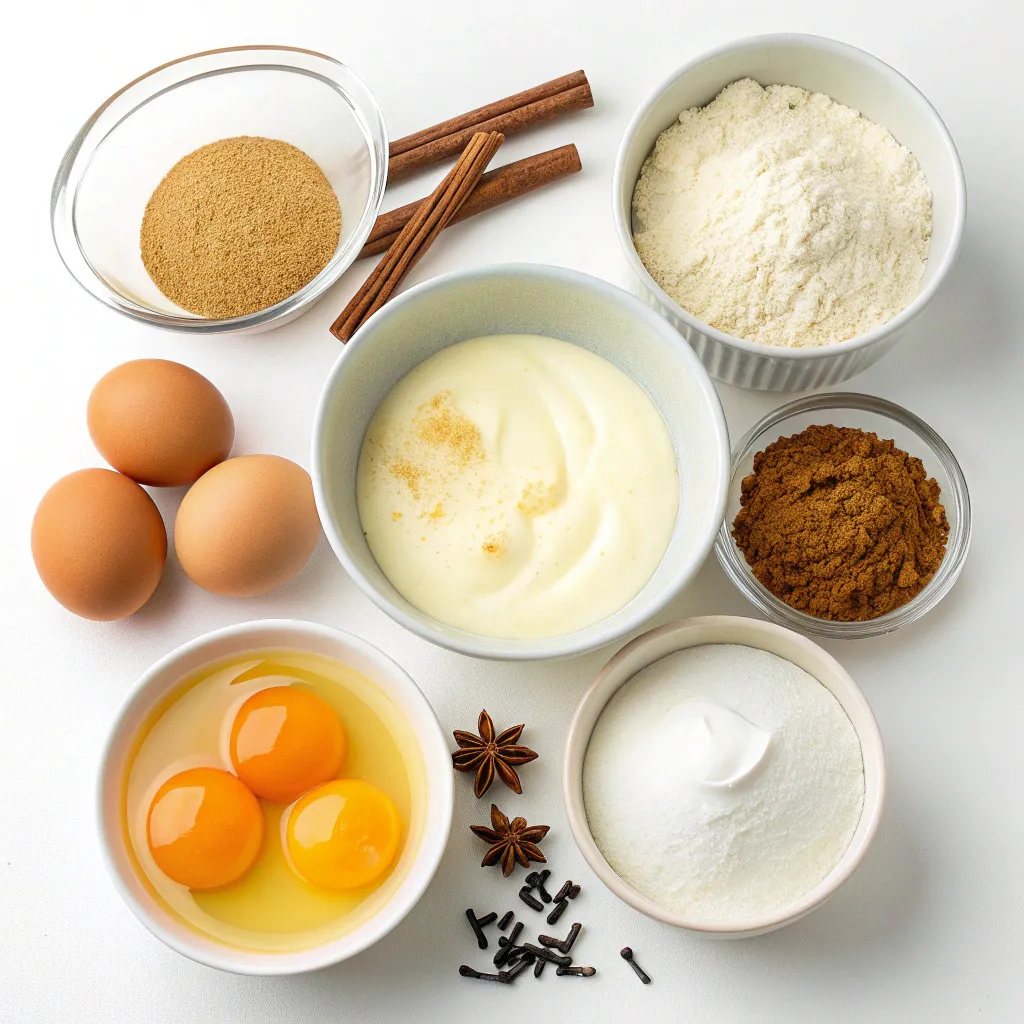 Flourless Eggnog Greek Yogurt Cake