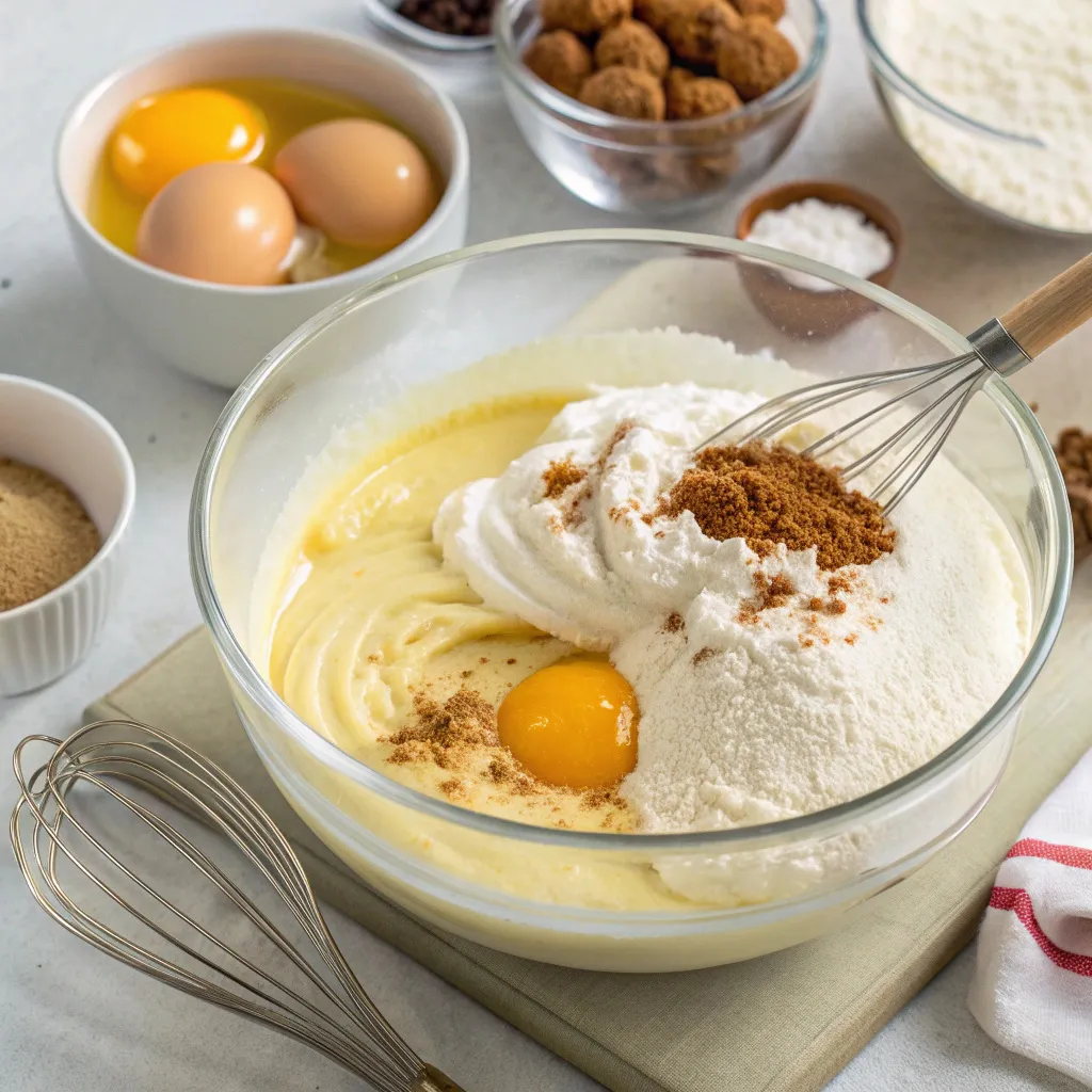 Flourless Eggnog Greek Yogurt Cake