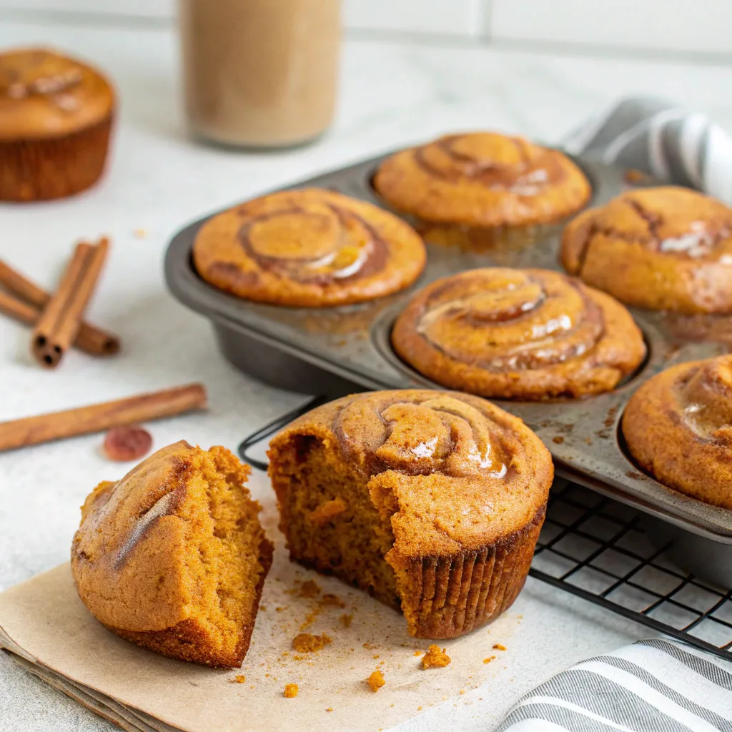 Flourless Pumpkin Muffins