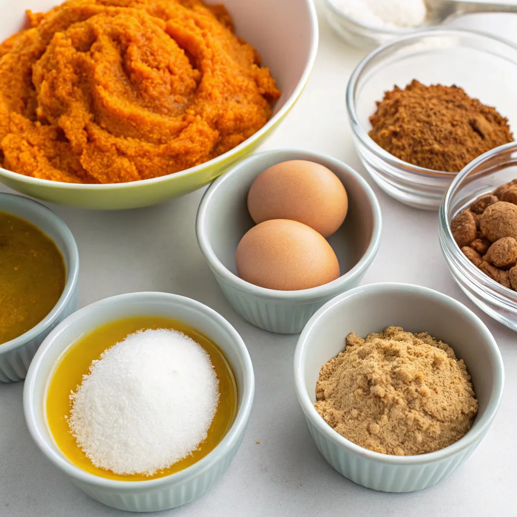 Flourless Pumpkin Muffins