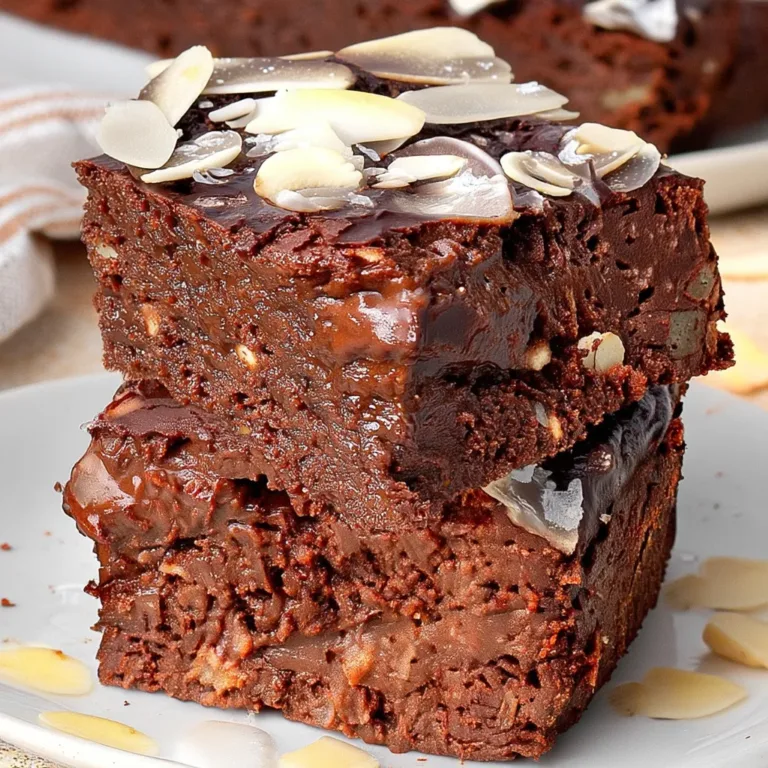 Fudgy No-Flour Cottage Cheese Brownies