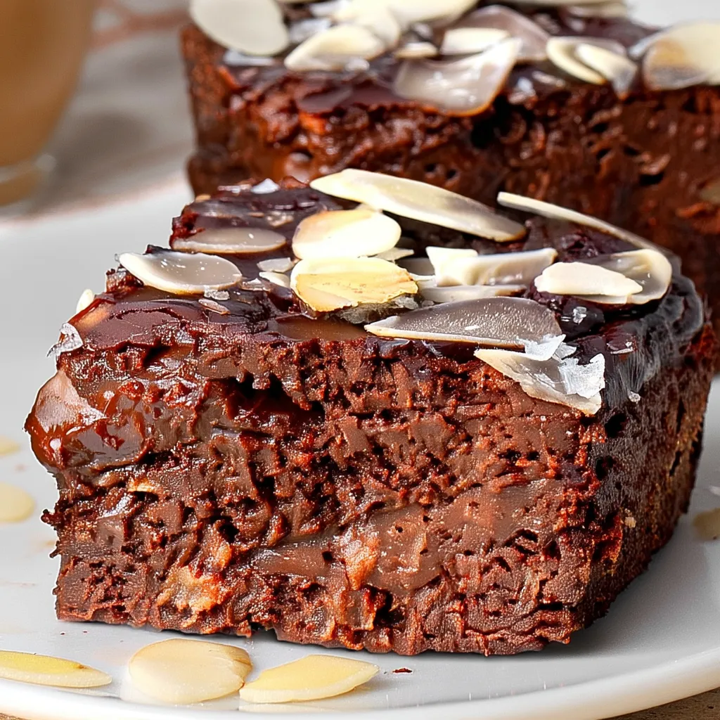 Fudgy No-Flour Cottage Cheese Brownies