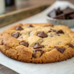 Giant Keto Chocolate Chip Cookie