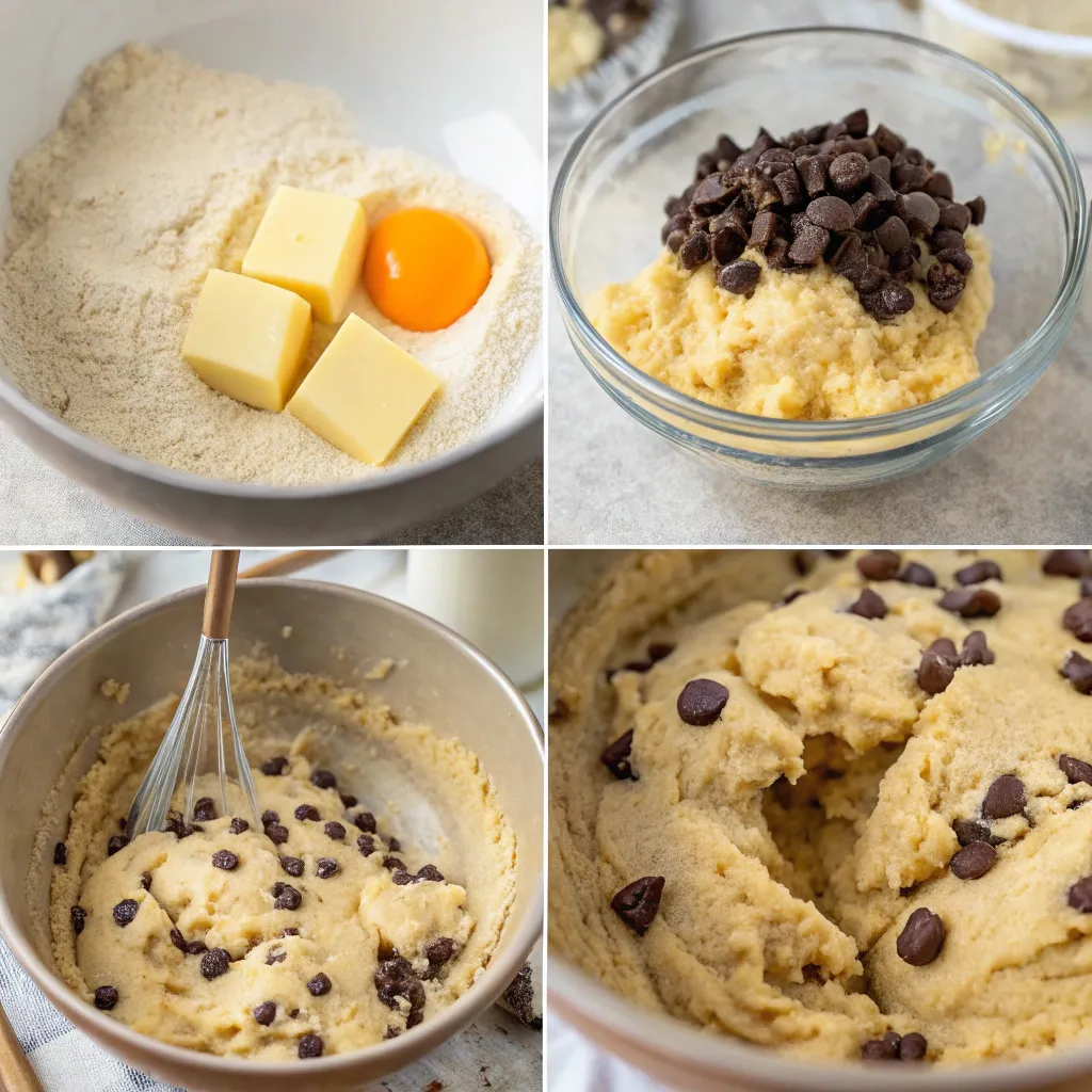 Giant Keto Chocolate Chip Cookie