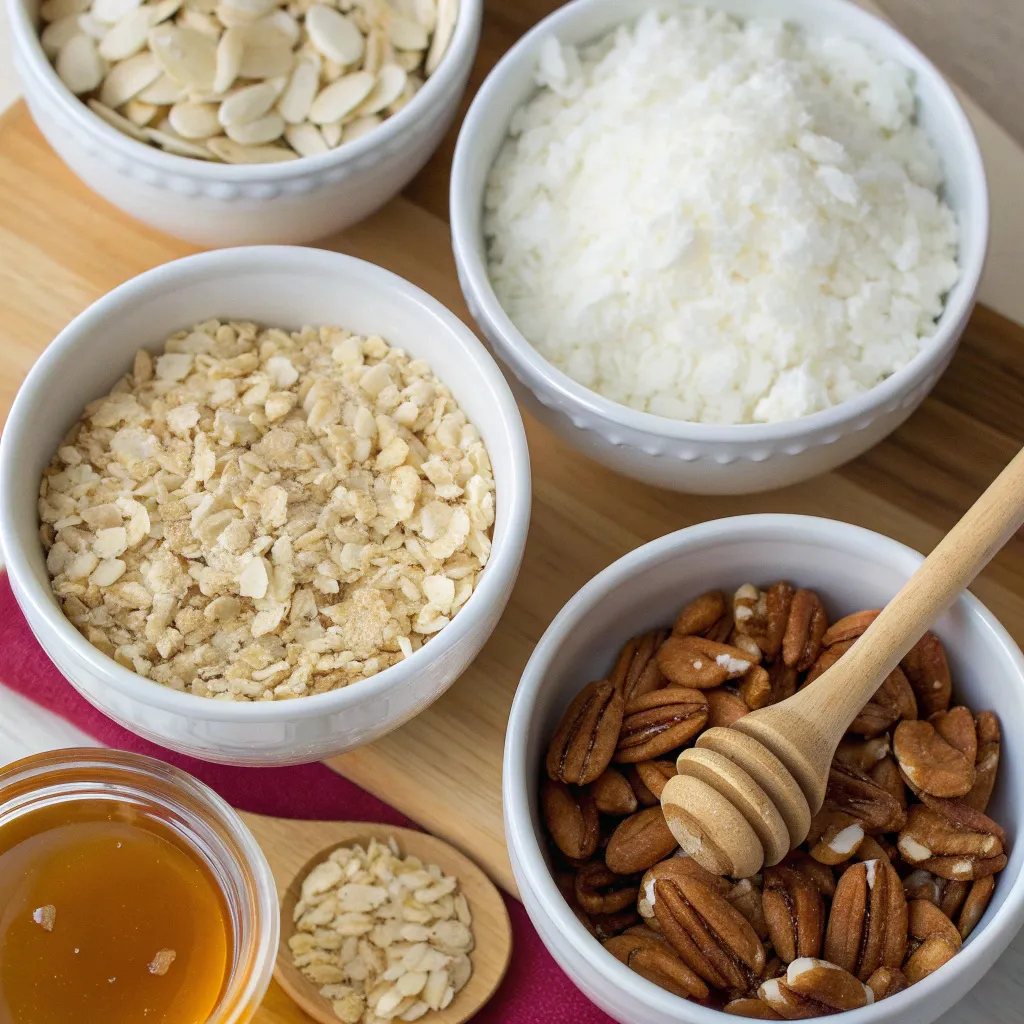 Honey Coconut Cottage Bars