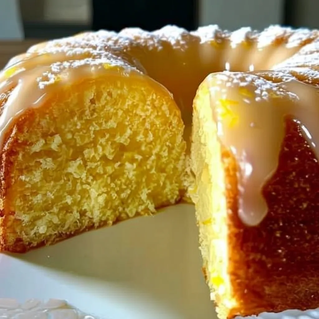 Lemon 7UP Cake