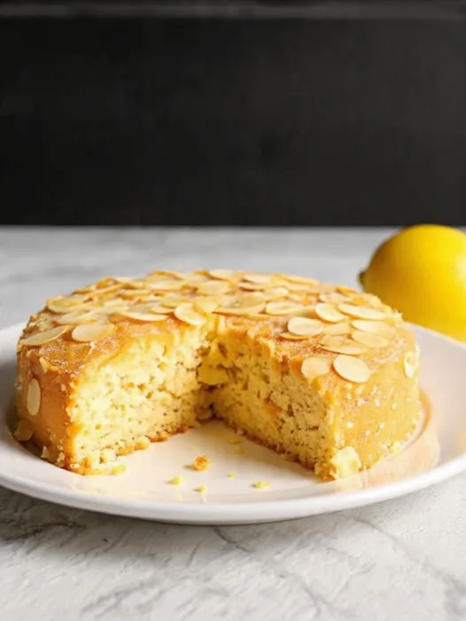 Irresistibly Light Lemon Almond Cottage Cheese Cake (Gluten-Free + High Protein) 11 Lemon Almond Cottage Cheese Cake