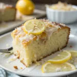 Lemon Coconut Yogurt Cake