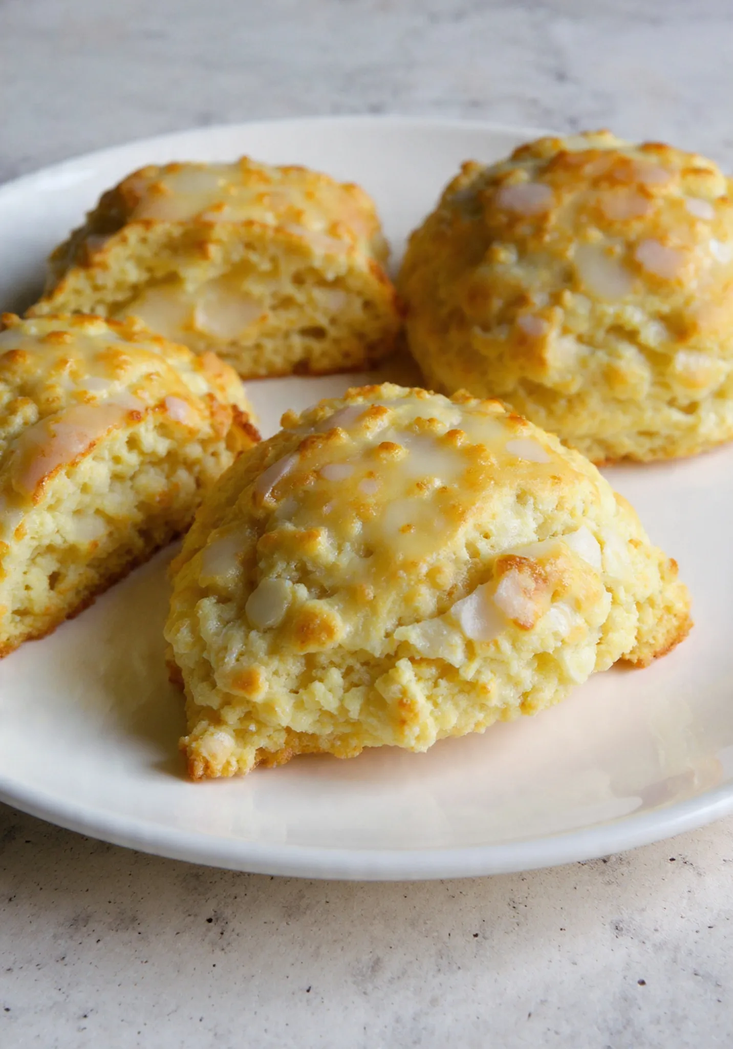 Lemon Cottage Cheese Scones