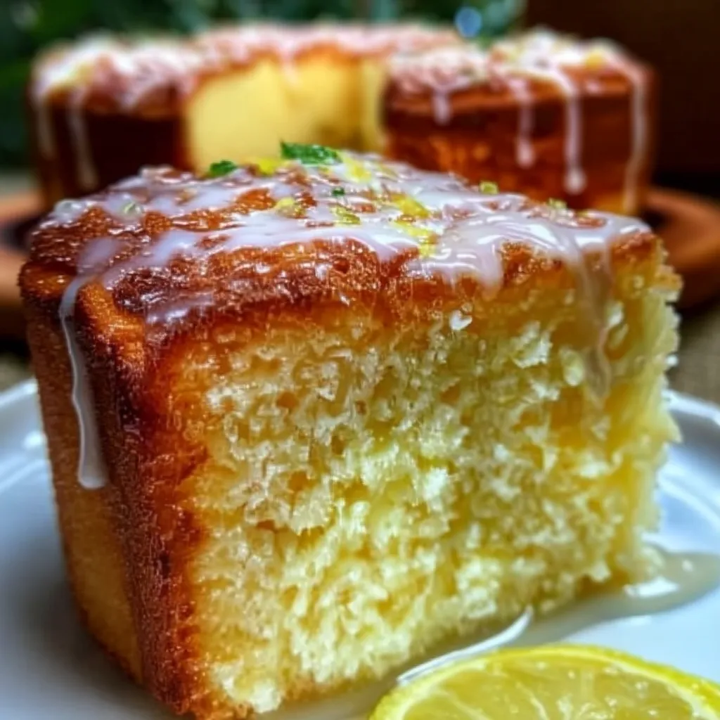 Limoncello Ricotta Cloud Cake
