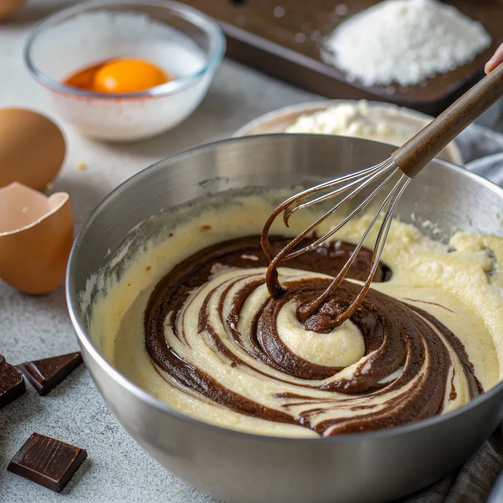 Perfectly Moist Marble Cake (The Best of Both Worlds!) 10 Marble Cake