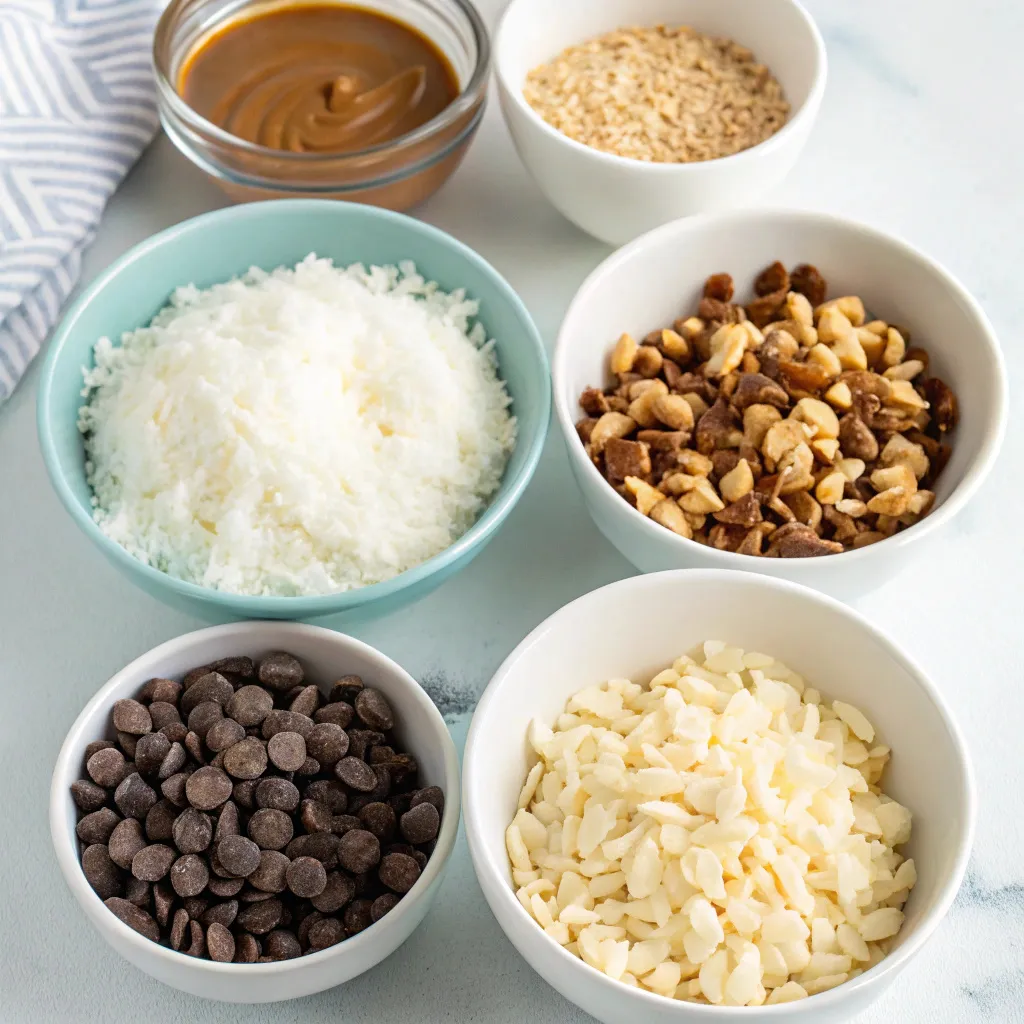 No-Bake Chocolate Coconut Bars