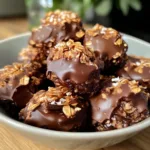 No-Bake Chocolate Coconut Oatmeal Clusters