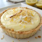 No-Bake Lemon Coconut Mini Pie