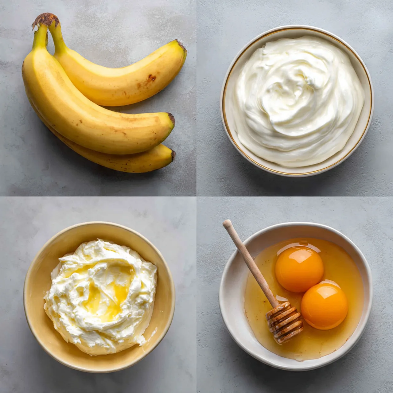 No-Flour Banana Greek Yogurt Cake