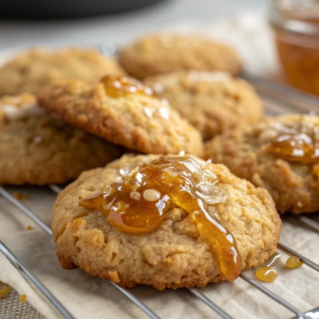 Oatmeal, Coconut, and Honey Cookies