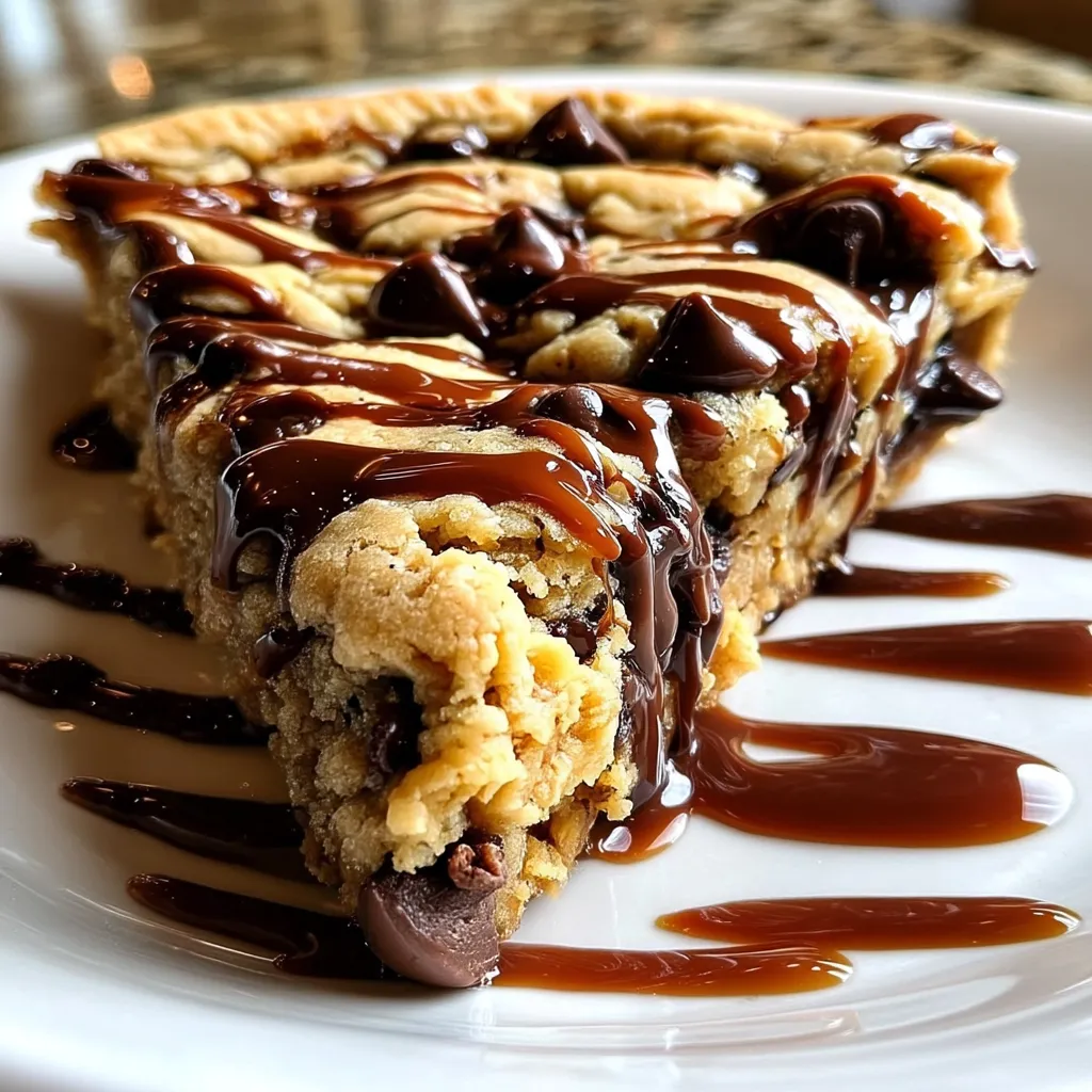 Peanut Butter Chocolate Chip Cookie Pie – The Ultimate Gooey Dessert You’ll Fall in Love With 11 Peanut Butter Chocolate Chip Cookie Pie