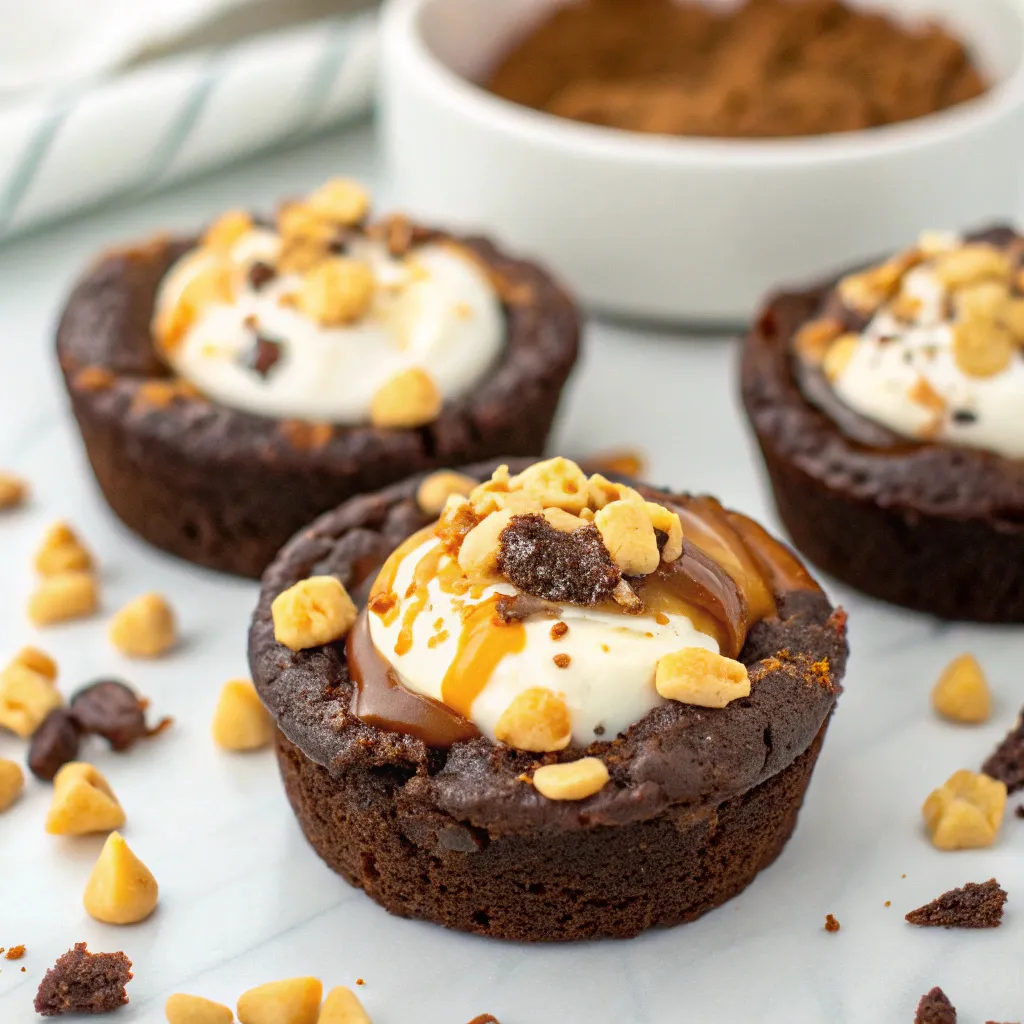 Butter Greek Yogurt Brownie Lava Cups
