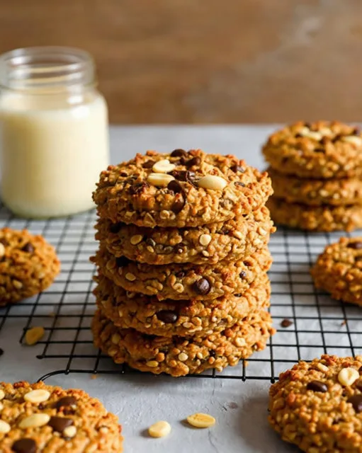 Peanut Butter Oatmeal Cookies