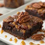 Melt-in-Your-Mouth Pecan Pie Brownies (The Ultimate Gooey Dessert You’ll Crave Again!) 12 Pecan Pie Brownies