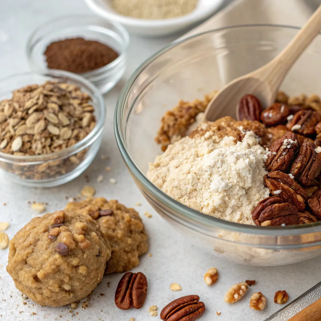 Pecan Pie Oatmeal Cookies