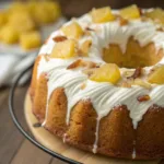 Pineapple Sour Cream Pound Cake