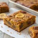 Pumpkin Banana Blondie Squares with Gooey Tops: The Perfect Fall Treat 12 Pumpkin Banana Blondie Squares with Gooey Tops