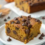 Pumpkin Cake with Chocolate Chips