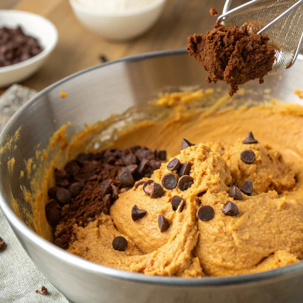 Pumpkin Cake with Chocolate Chips