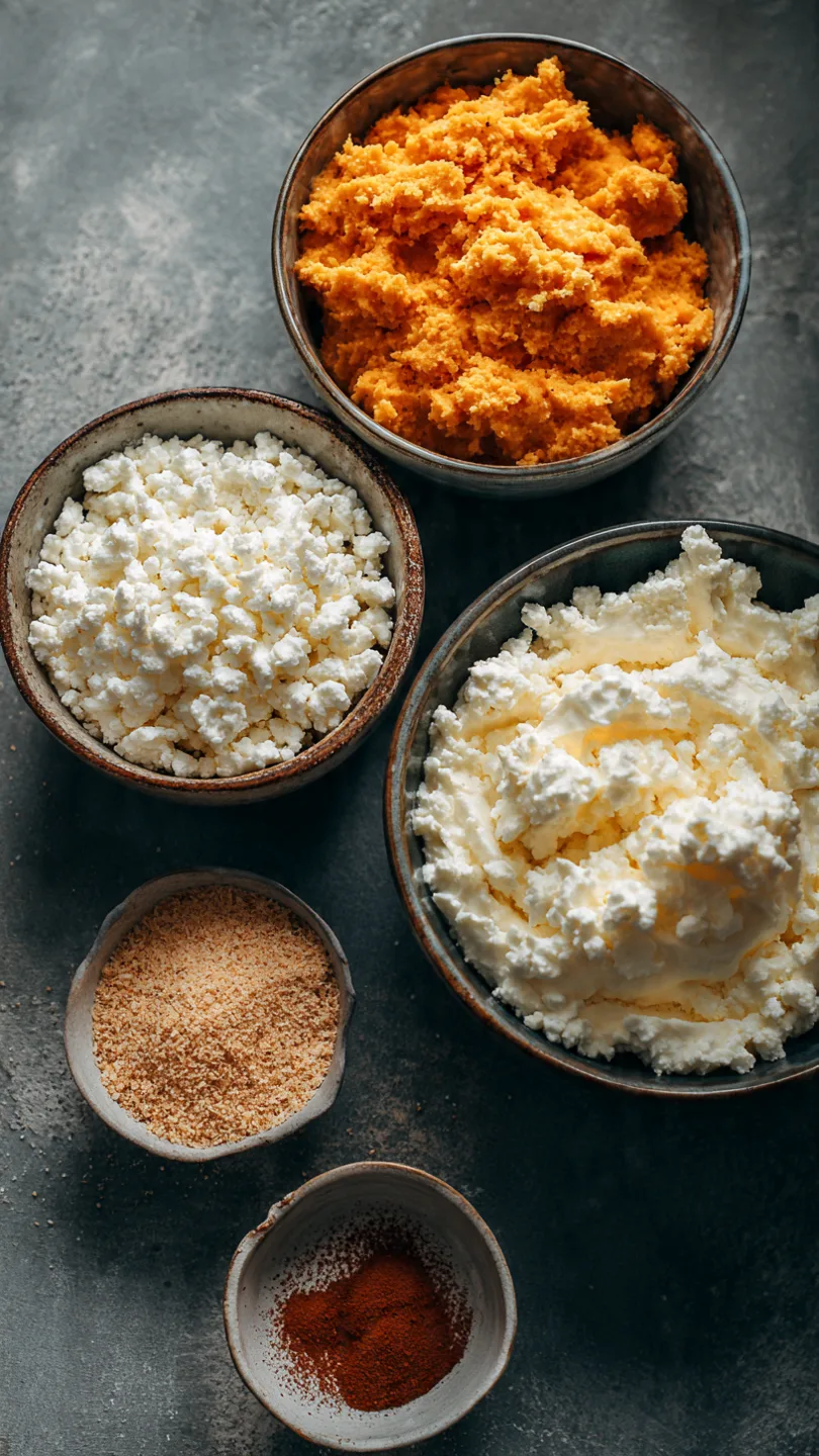 Pumpkin Cottage Cheese Bake