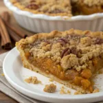 Pumpkin Pie Crisp with Cinnamon Streusel