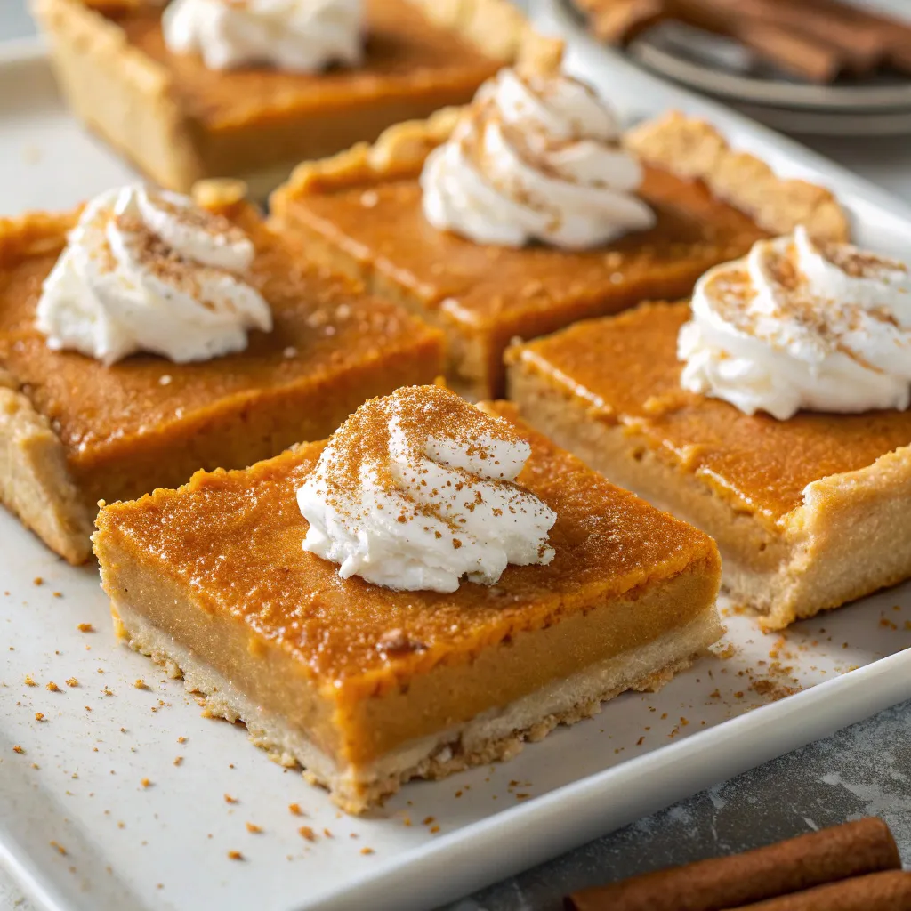 Sweet Potato Pie Bars