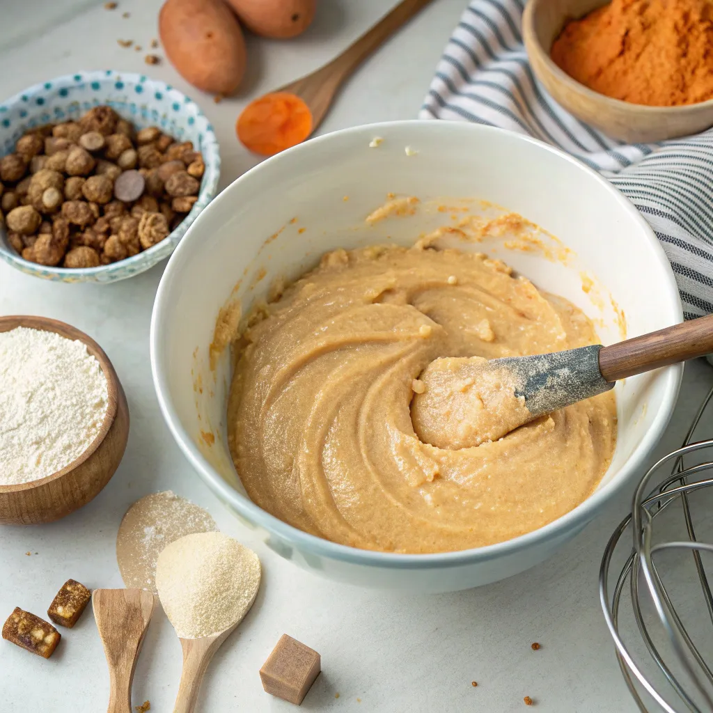 Sweet Potato Protein Cake