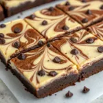 Swirled Cheesecake Brownies