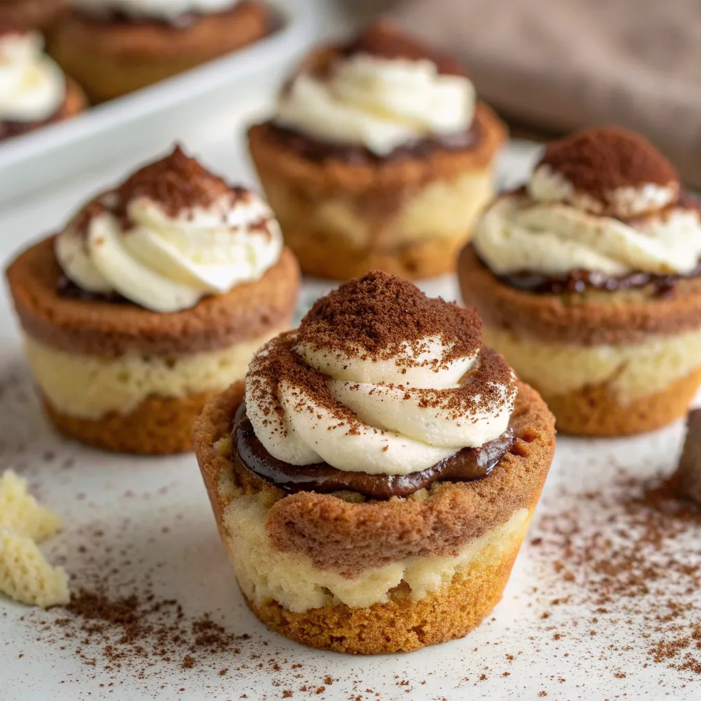 Tiramisu Cookie Cups