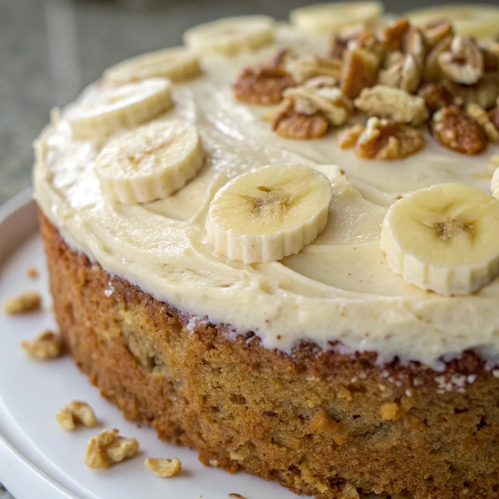 Irresistibly Moist Vanilla Banana Walnut Cake Recipe 11 Vanilla Banana Walnut Cake