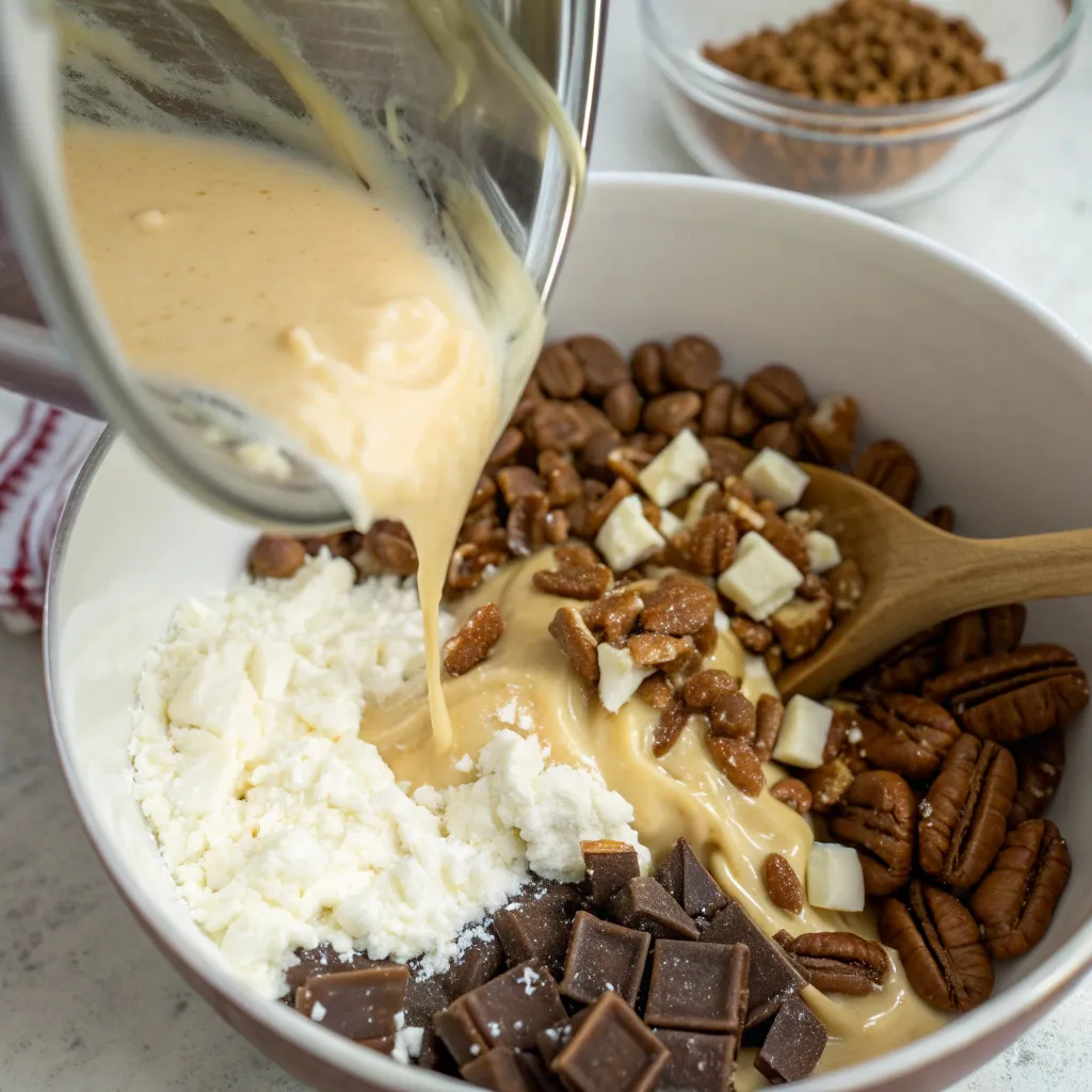 White Chocolate Caramel Pecan Bars