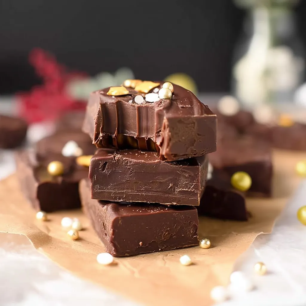 2-Ingredient Fudge - NO Dairy